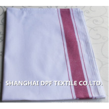 Atacado de alta qualidade toalha de cozinha 100% algodão Stripe (DPH7711)